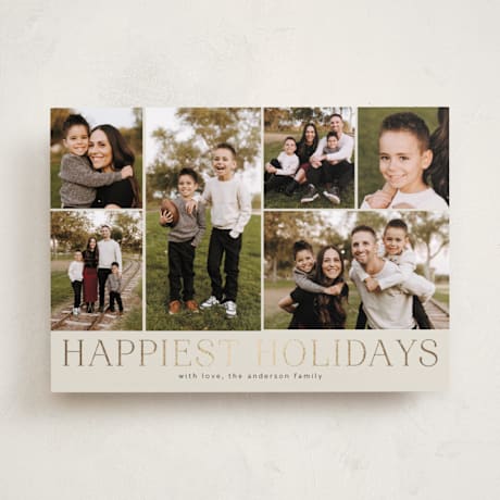 Foil-Pressed Holiday Cards