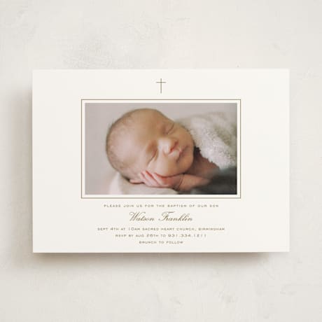Baptism and Christening Invitations