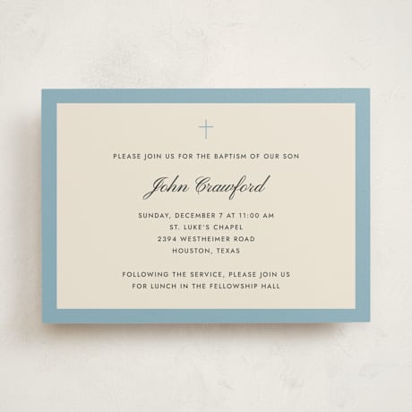 Baptism and Christening Invitations