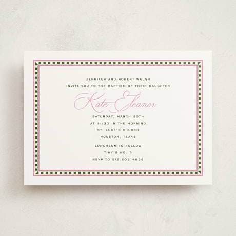 Baptism and Christening Invitations