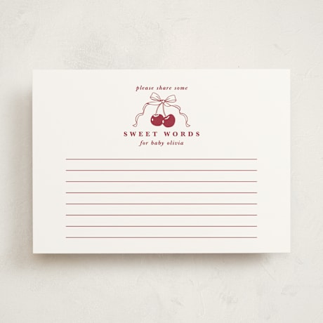 Baby Shower Activity Cards