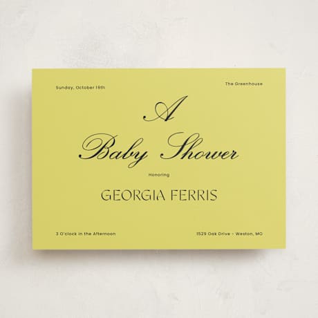 Baby Shower Invitations