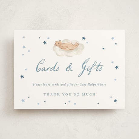 Baby Shower Party Signs