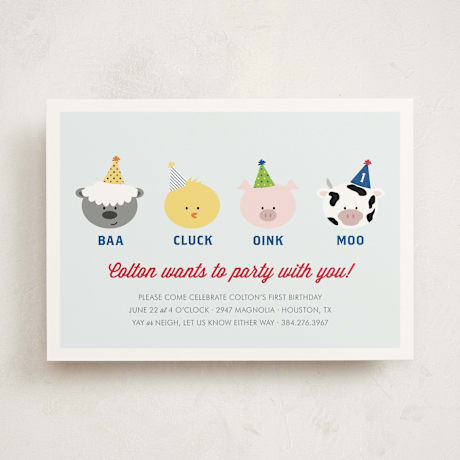 Children's Birthday Party Invitations