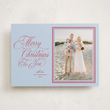 Holiday Photo Mount Cards