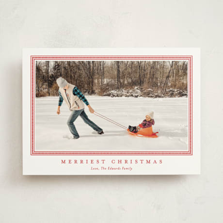Holiday Photo Mount Cards