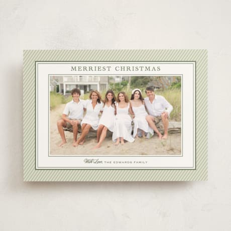 Holiday Photo Mount Cards