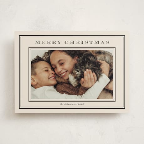 Holiday Photo Mount Cards
