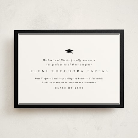 Graduation Announcements