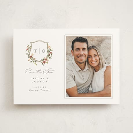 Save the Date Photo Mount Cards