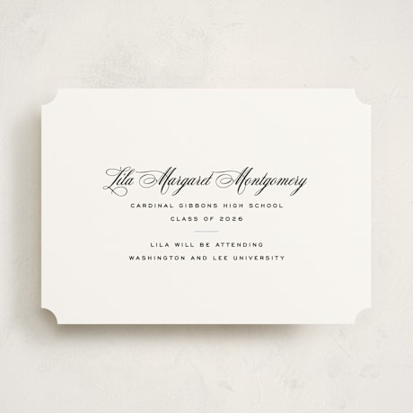 Graduation Announcements