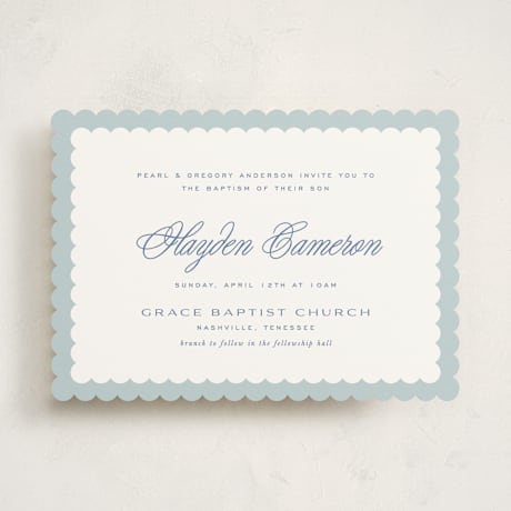 Baptism and Christening Invitations
