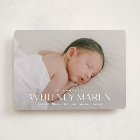 Birth Announcements