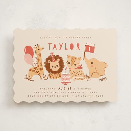 Children's Birthday Party Invitations
