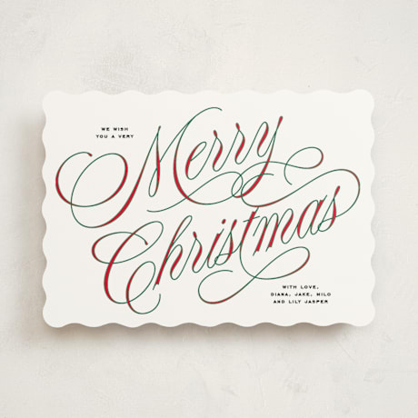 Holiday Non-Photo Cards