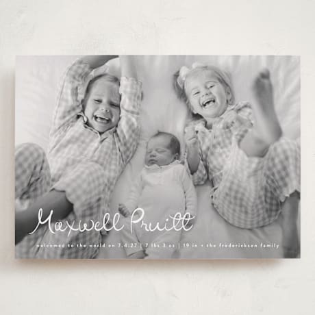 Grand Birth Announcements