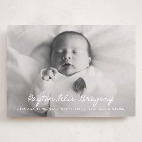Grand Birth Announcements