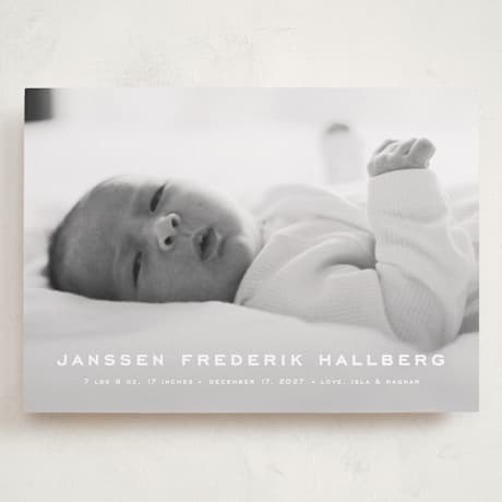 Grand Birth Announcements
