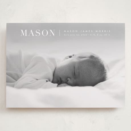 Grand Birth Announcements