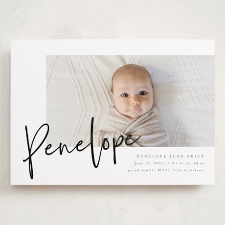 Grand Birth Announcements