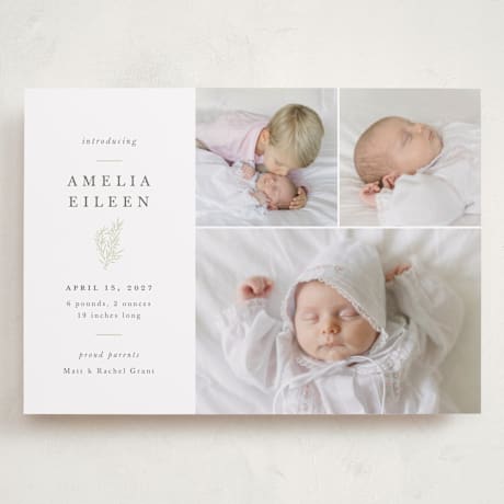 Grand Birth Announcements