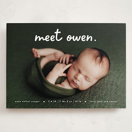 Grand Birth Announcements