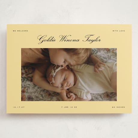 Grand Birth Announcements