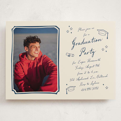 Grand Graduation Party Invitations