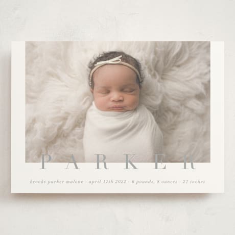 Grand Birth Announcements
