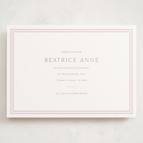 Grand Birth Announcements
