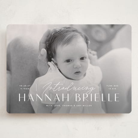 Grand Birth Announcements