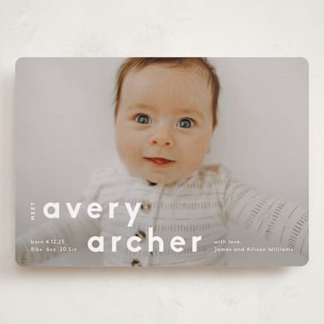 Grand Birth Announcements
