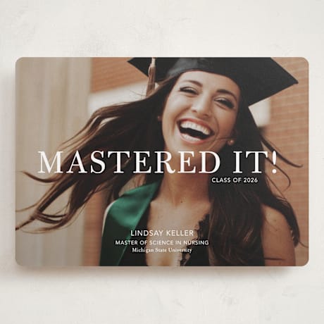 Grand Graduation Announcements