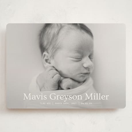 Grand Birth Announcements
