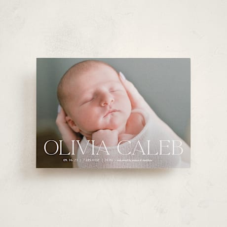 Petite Birth Announcements
