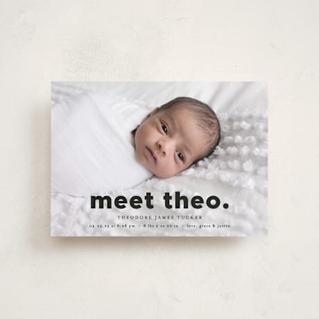 Petite Birth Announcements