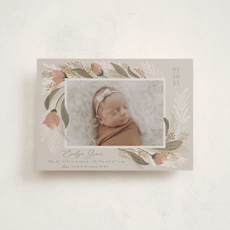 Petite Birth Announcements