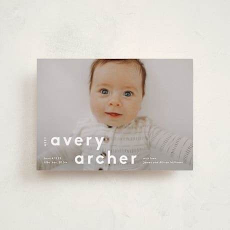 Petite Birth Announcements