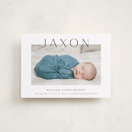 Petite Birth Announcements