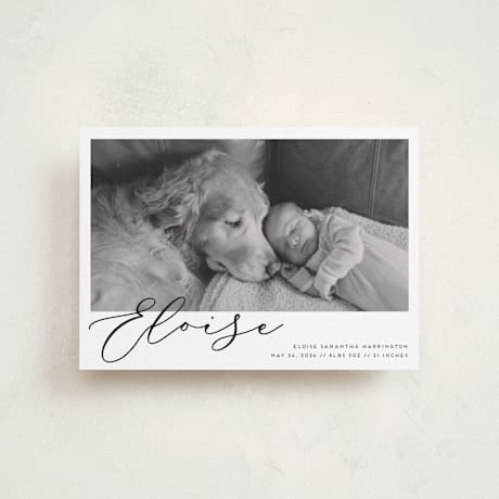 Petite Birth Announcements