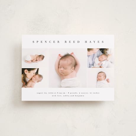 Petite Birth Announcements