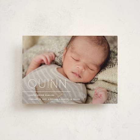 Petite Birth Announcements