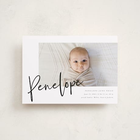 Petite Birth Announcements