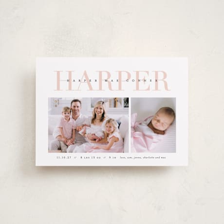 Petite Birth Announcements