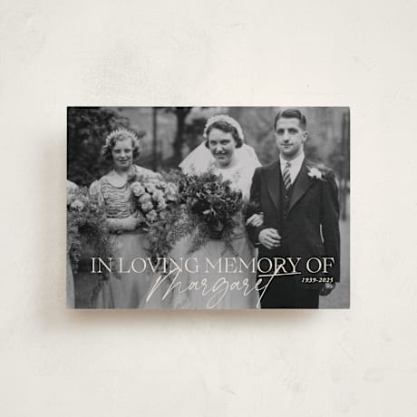 Petite Memorial Cards