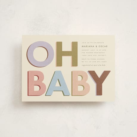 Baby Shower Postcards
