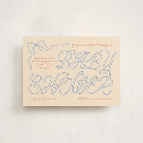 Baby Shower Postcards