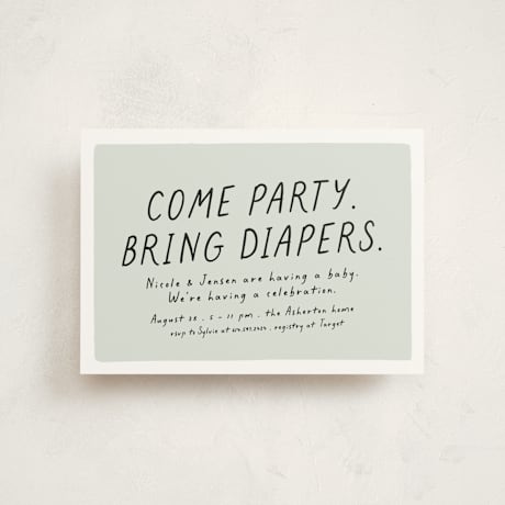 Baby Shower Postcards