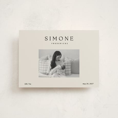 Petite Birth Announcements
