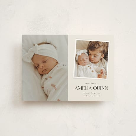 Petite Birth Announcements